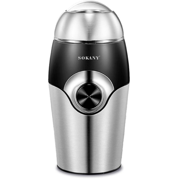 Sokany sk-3024, Electric Coffee And Spice Grinder, Silver/Black