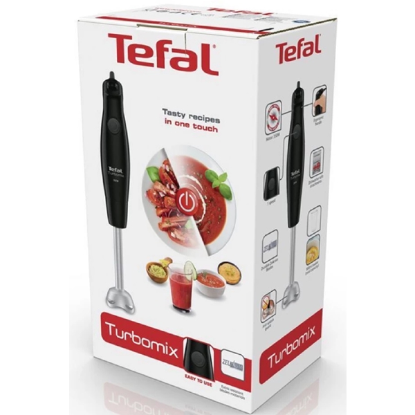 ხელის ბლენდერი Tefal HB121838, 350W, 800ML, Blender, Black