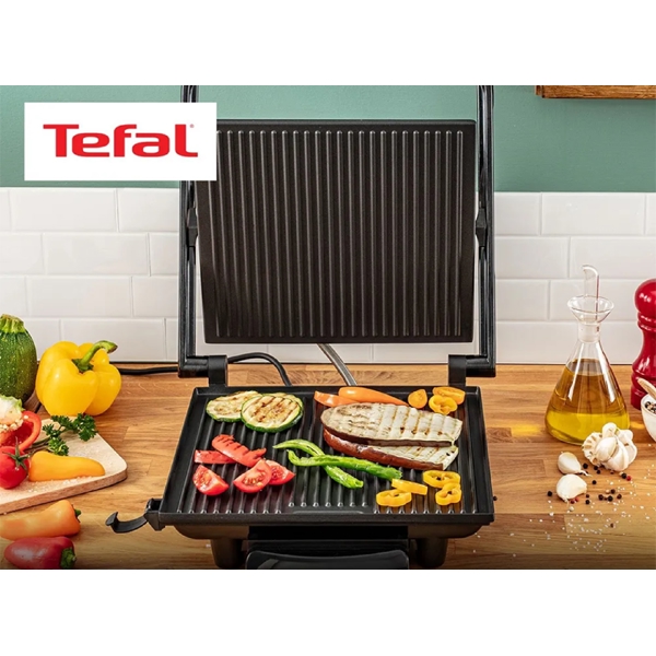 Tefal GC241d38, 2000W, Grill, Silver