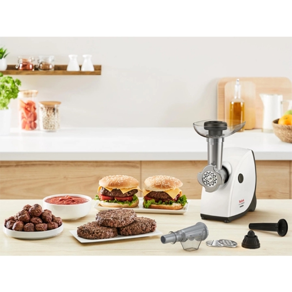 Tefal NE463138, 2000W, Meat Grinder, White