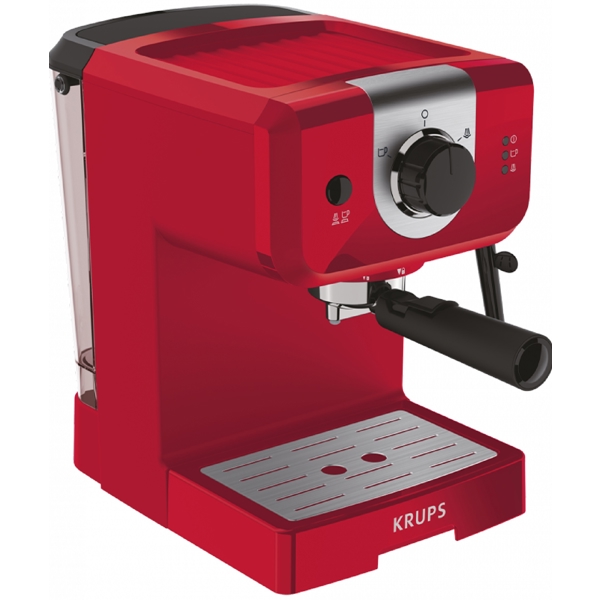 ყავის აპარატი Krups XP320530, 1.5L, Coffee Machine, Red