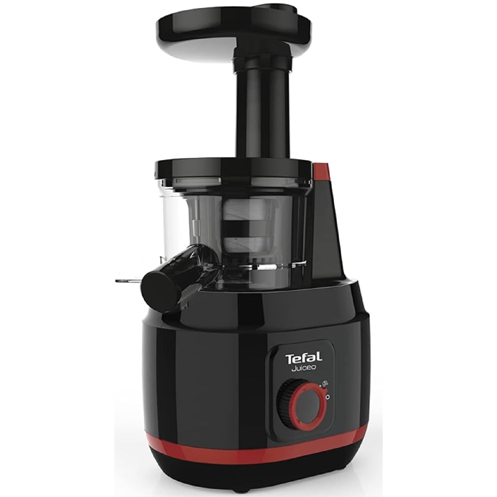 წვენსაწური Tefal ZC150838, 150W, 0.8L, Juicer, Black