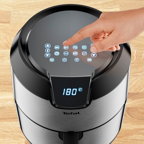 Tefal EY401D15, 1500W, 4.2L, Air Fryer, Silver