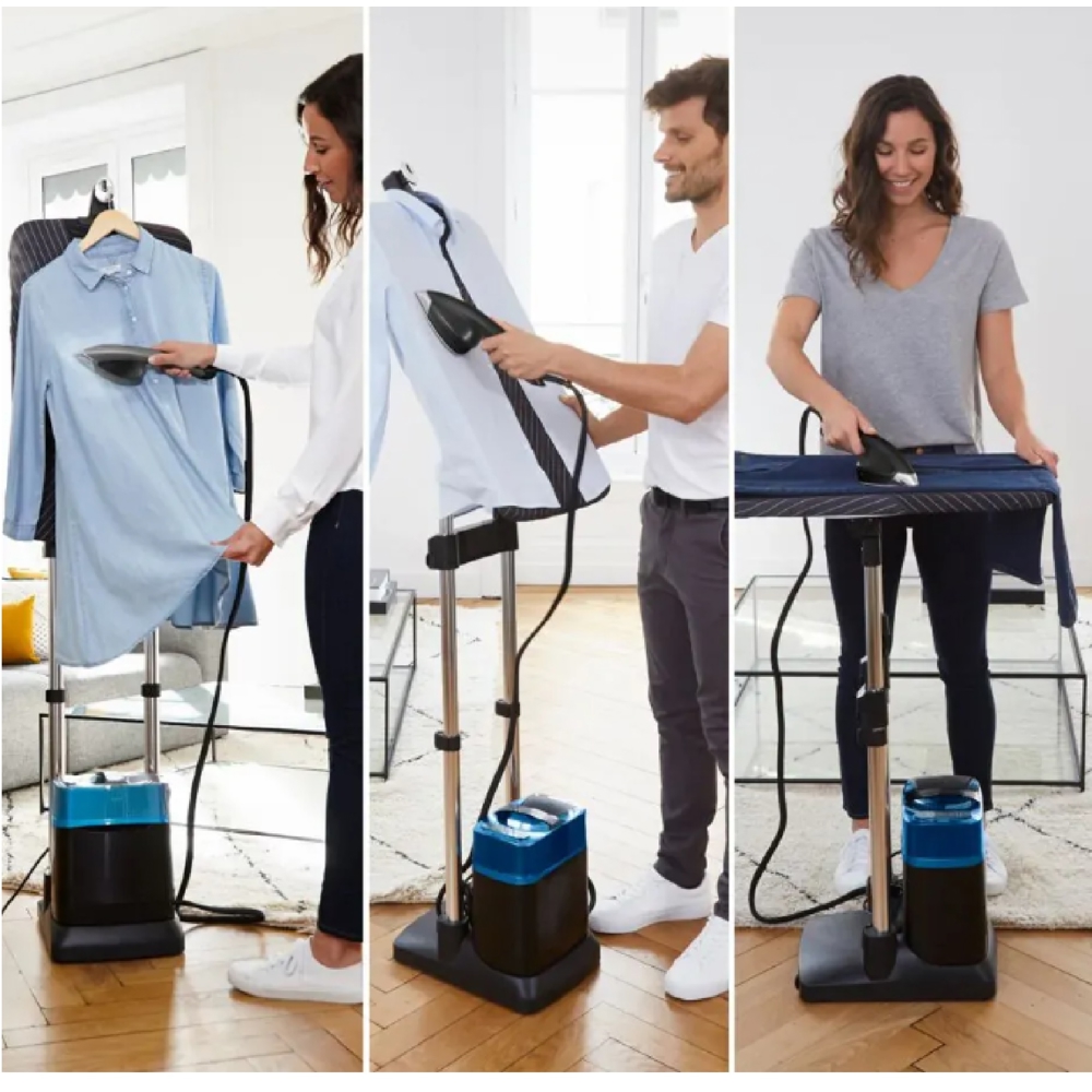 ორთქლის უთო Tefal QT2022E1, 2170W, 1.1L, Steam Iron, Black