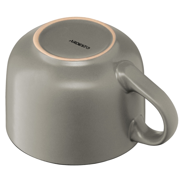 ჭიქა Ardesto AR3478GR, 550ml, Mug, Grey