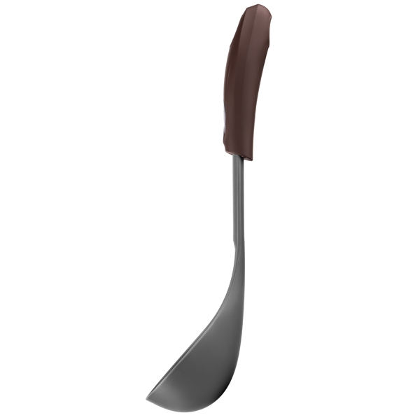 წვნიანის კოვზი Ardesto AR2138PG Gemini, Ladle, Gray/brown