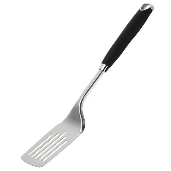 სპატულა Ardesto AR2124SB Gemini, Kitchen Spatula, Silver/Black