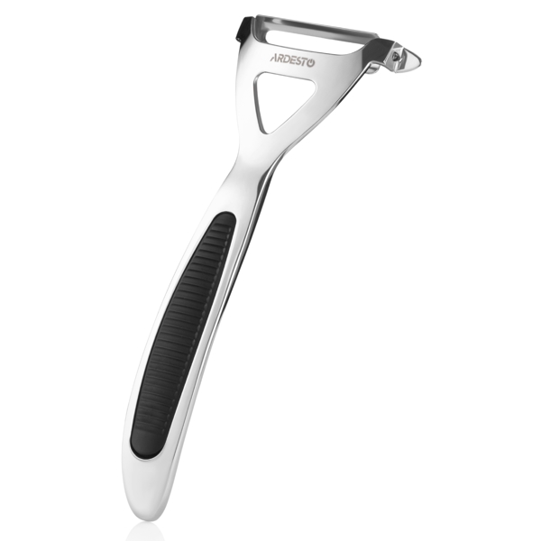 ბოსტნეულის სათლელი Ardesto AR2141B Black Mars, Peeler, Silver