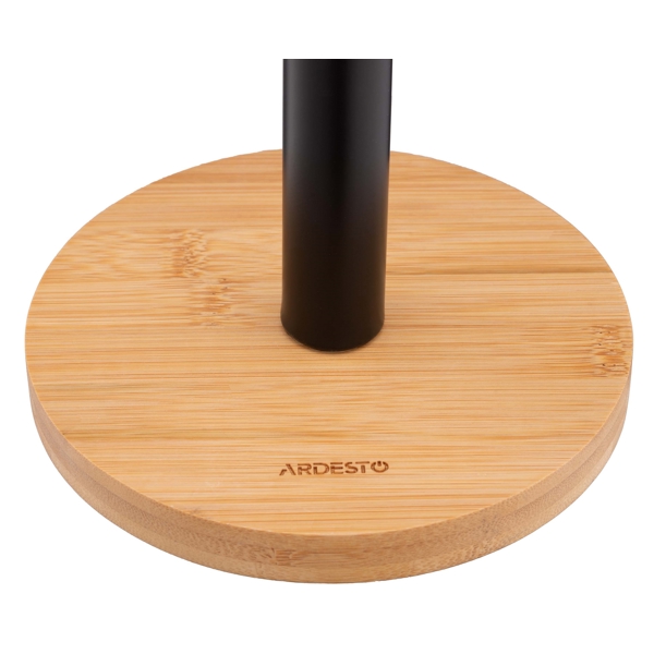 ხელსახოცის სადგამი Ardesto AR0913BB Midori, Paper Towel Holder, Black