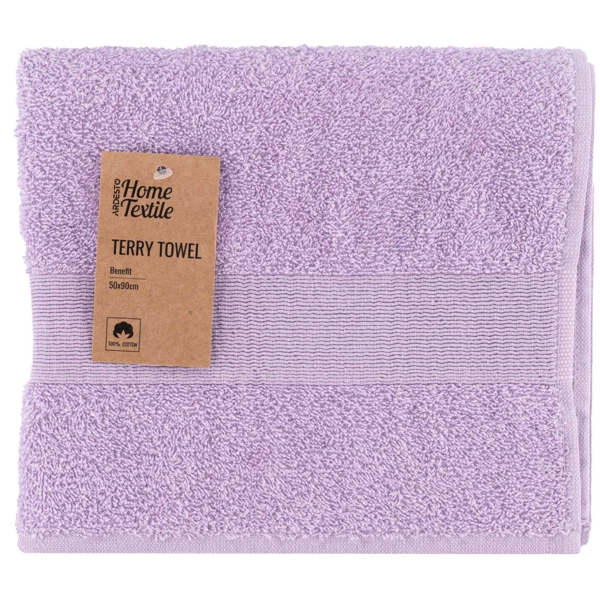 პირსახოცი Ardesto ART2450LC Benefit, Towel, Lilac