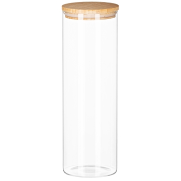 Ardesto AR1313BLR Midori, 1300ml, Storage Jar, Transparent