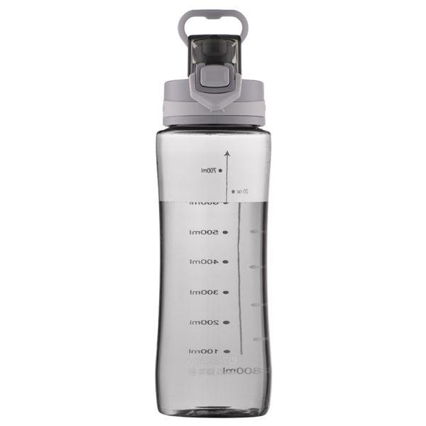 წყლის ბოთლი Ardesto AR2280PG Purity, 800ml, Water Bottle, Grey