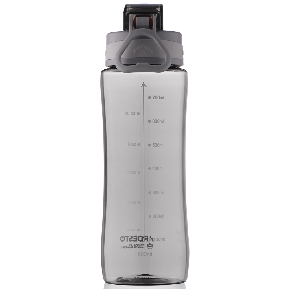 Ardesto AR2280PG Purity, 0.8l, Water Bottle, Grey