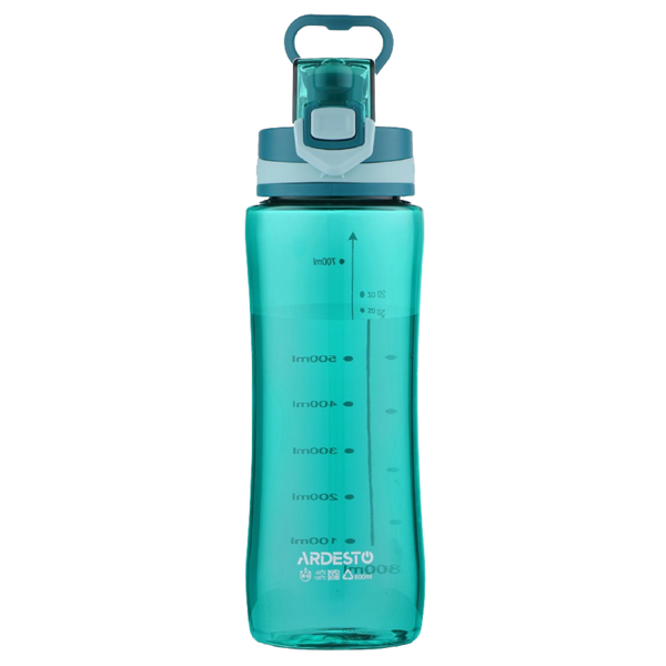 წყლის ბოთლი Ardesto AR2280PB Purity, 800ml, Water Bottle, Green