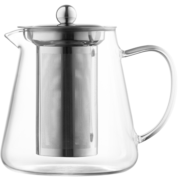 Ardesto AR1975GM Gemini Milano, 750ML, Tea Pot, Transparent