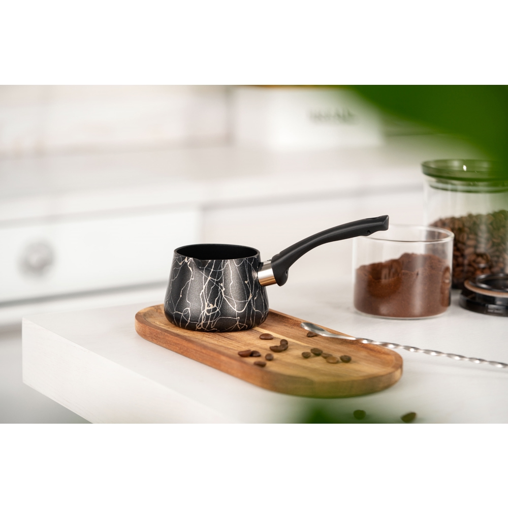 Ardesto AR0825SG Black Mars, 0.25L, Coffee Pot, Black