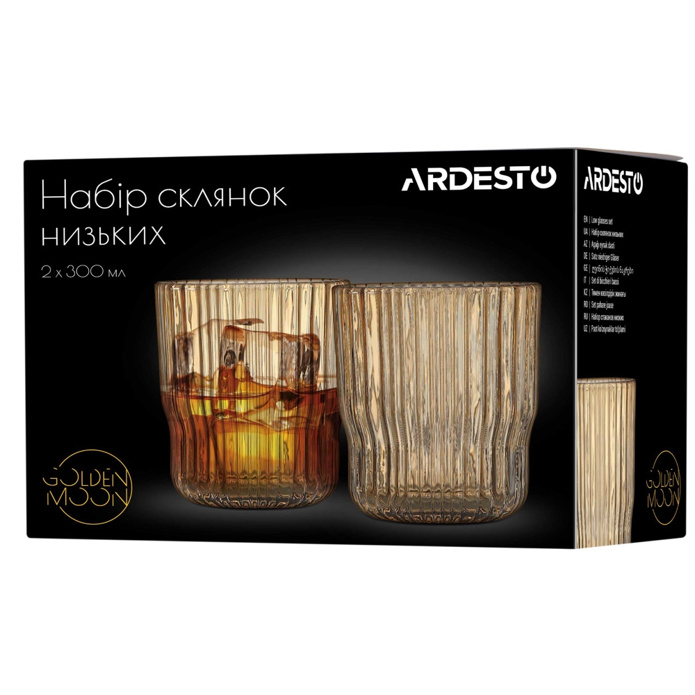 Ardesto AR2630SM Golden Moon, 0.3l, 2Pcs, Cup Set