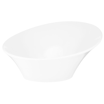 Ardesto AR3733 Porcelain, 25.5сm, Salad Bowl, White