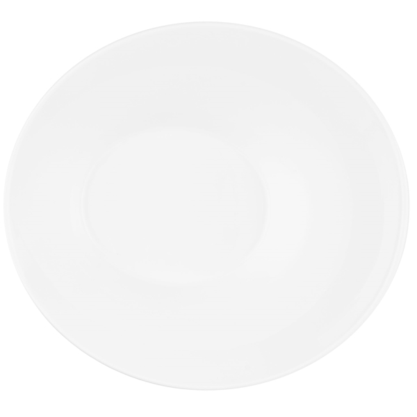 Ardesto AR3733 Porcelain, 25.5сm, Salad Bowl, White