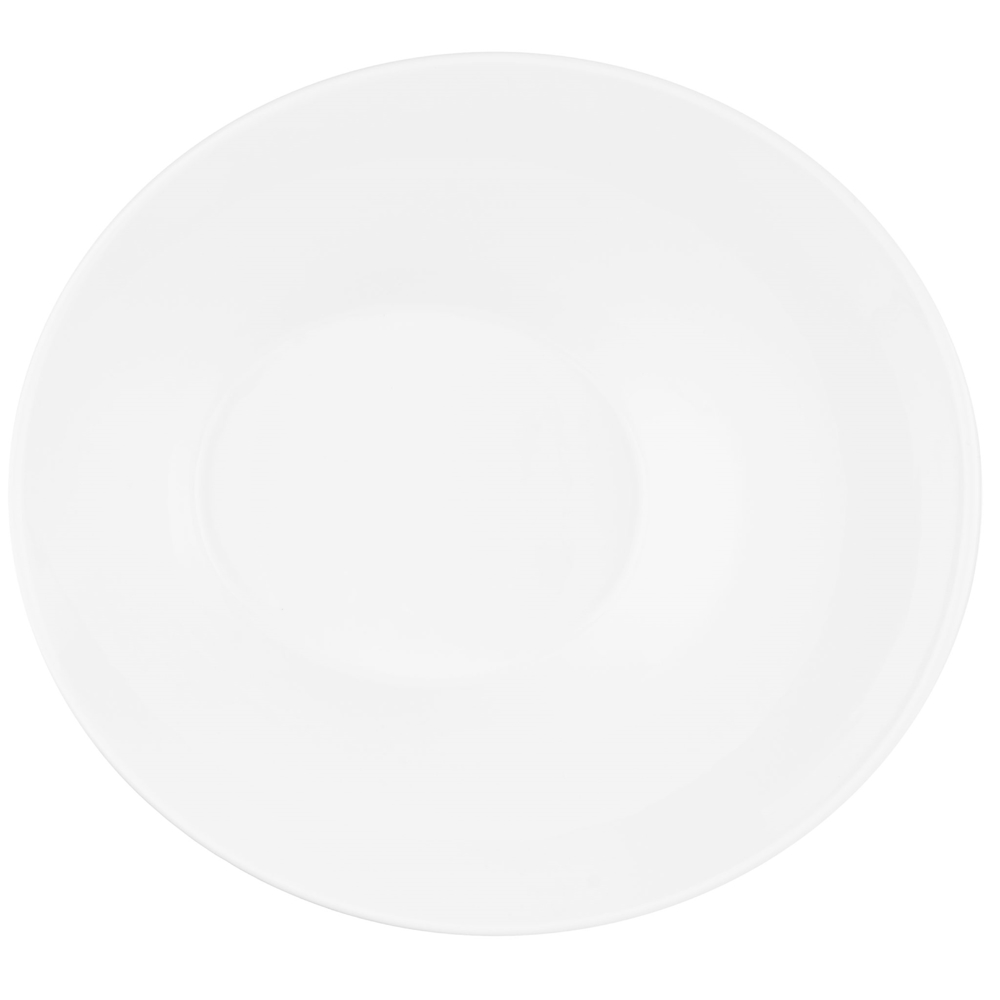 Ardesto AR3733 Porcelain, 25.5сm, Salad Bowl, White