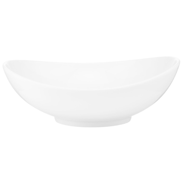 სალათის თასი Ardesto AR3722 Porcelain, 26cm, Salad Bowl, White