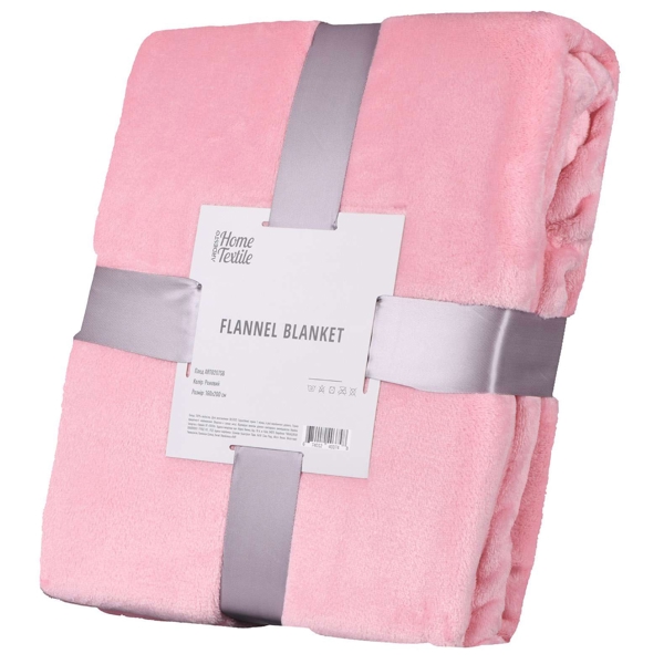 პლედი Ardesto ART0207SB Flannel, Plaid, Pink