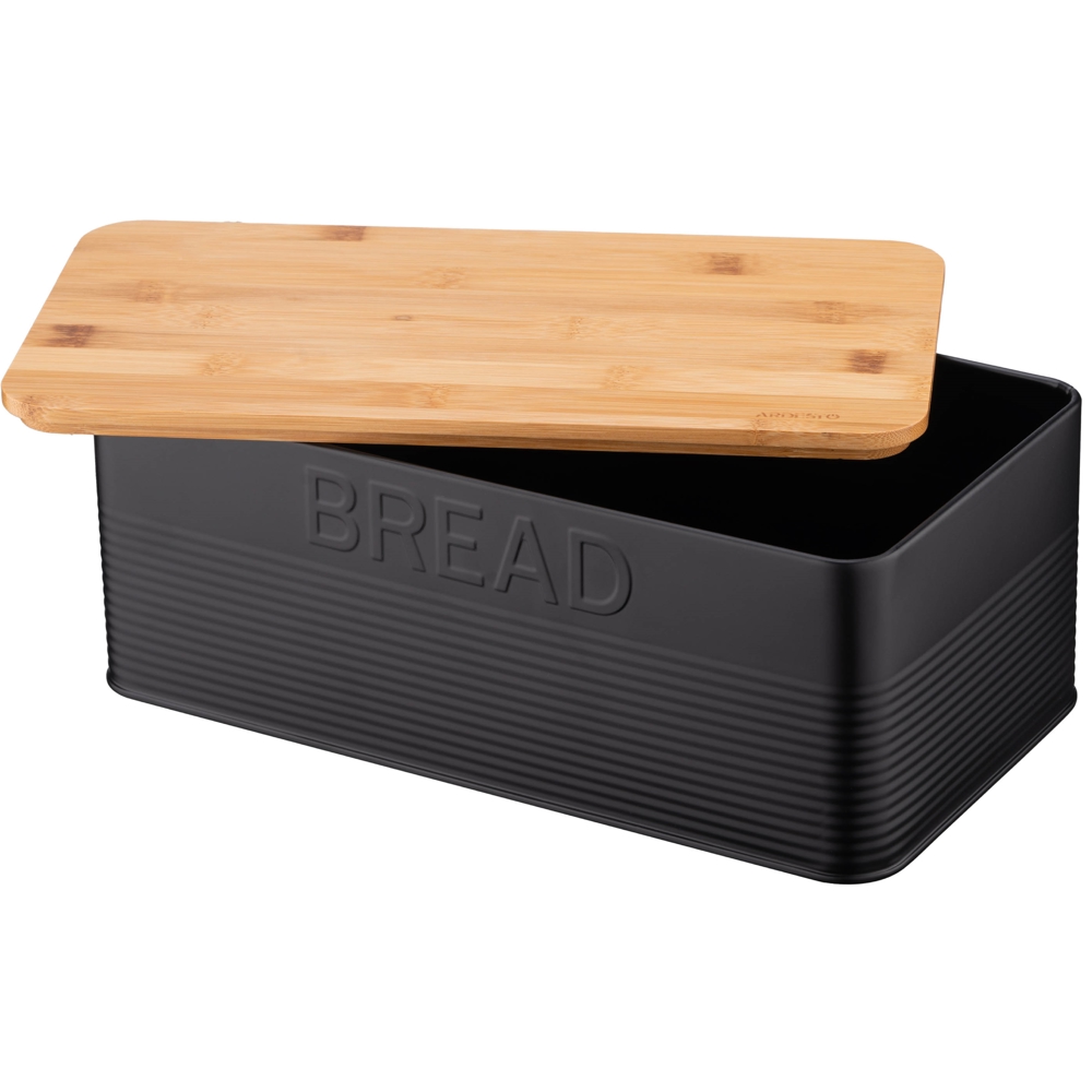 საპურე Ardesto AR0912BB Midori, Bread Bin, Black