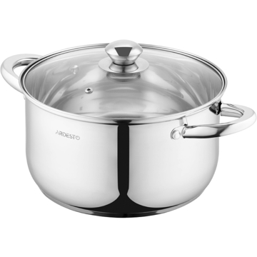 ქვაბი Ardesto AR1958GSS Gemini Gourmet Spoleto, 5.8L, 24cm, Silver