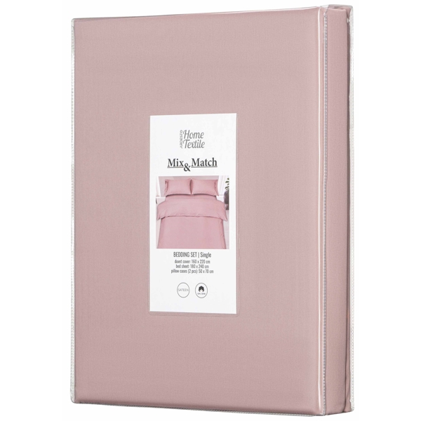 თეთრეულის ნაკრები Ardesto ART1622SP Mix&Match, 1.5 Bed, Pink