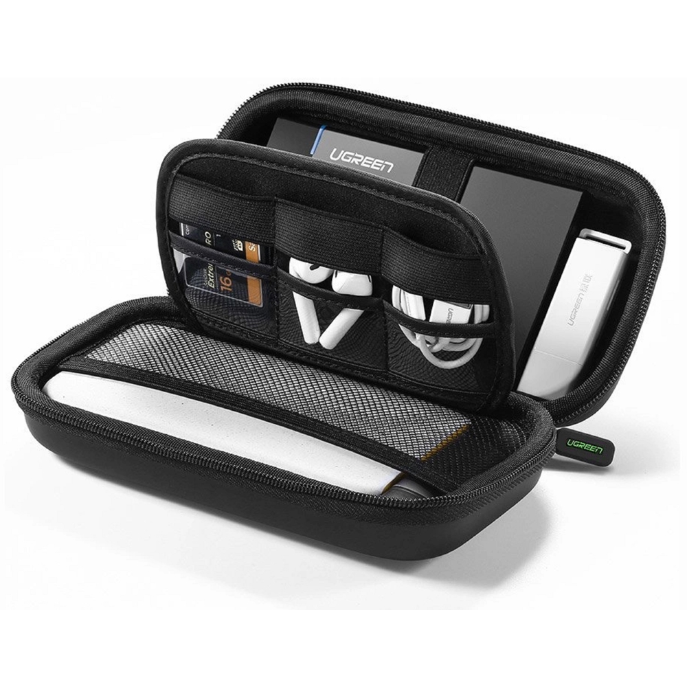 UGREEN LP128 (50274), Case Box For HDD And Accessories, Black