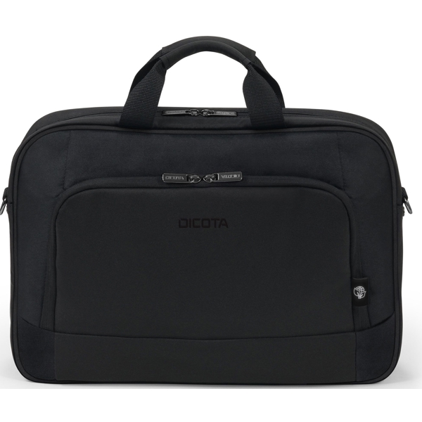 ნოუთბუქის ჩანთა Dicota D31671-RPET Eco Top Traveller, 17.3", Laptop Bag, Black