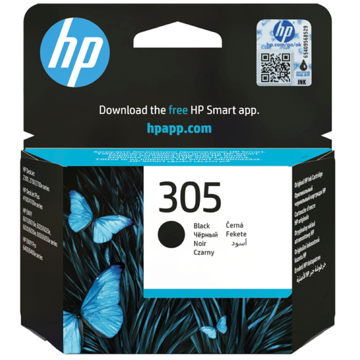 HP 3YM61AE 305, Ink Cartridge, 120P, Black