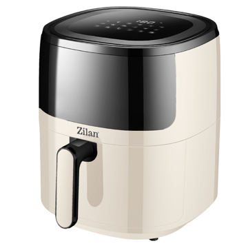 აეროგრილი Zilan ZLN9984, 1500W, 5L, Air Fryer, White/Black