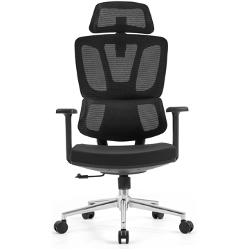 ALLX MS2519A, Office Chair, Black