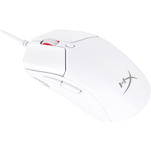 მაუსი HyperX 6N0A8AA Pulsefire Haste 2, Wired, USB, Gaming Mouse, White