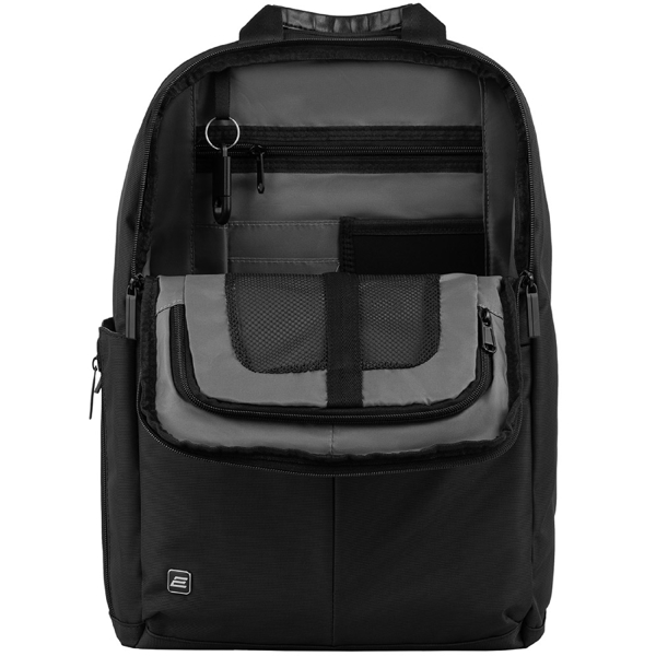 ნოუთბუქის ჩანთა 2E 2E-BPN6016BK City Traveler, 16", Backpack, Black