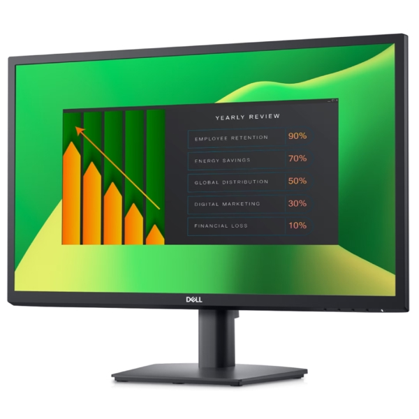 მონიტორი Dell 210-BEJD E2423H, 23.8", Monitor, FHD, VA, VGA, DP, Black