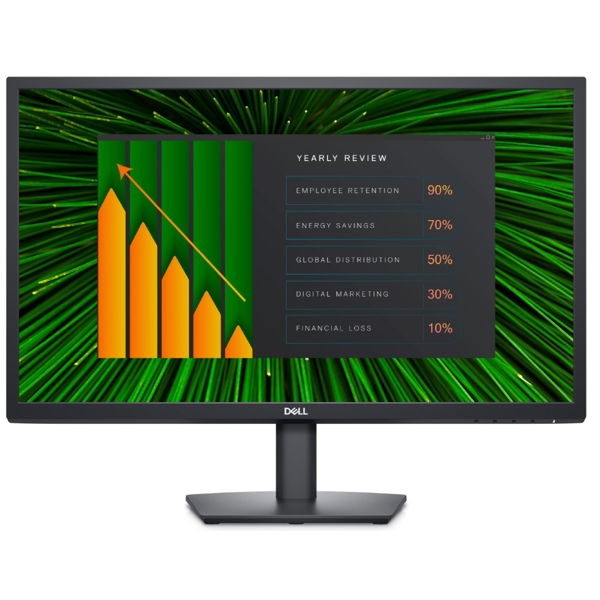 მონიტორი Dell 210-BEJO E2423HN, 23.8", Monitor, FHD, VA, HDMI, VGA, Black