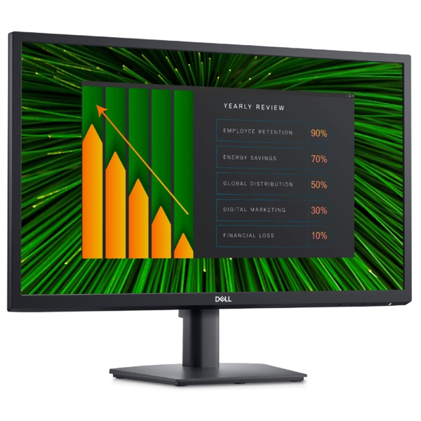 მონიტორი Dell 210-BEJO E2423HN, 23.8", Monitor, FHD, VA, HDMI, VGA, Black