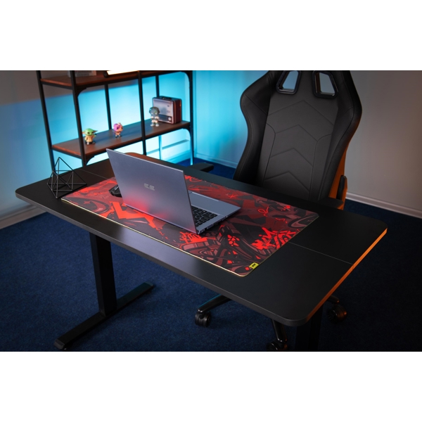 Gaming მაგიდა 2E 2E-CE120B-MOTORIZED, Gaming Table, Black