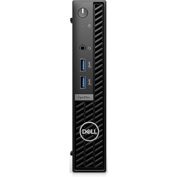 პერსონალური კომპიუტერი Dell OptiPlex 7010 MFF, i3-13100T, 8GB, 256GB, Integrated, Black