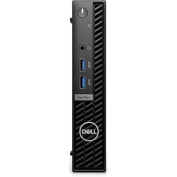 პერსონალური კომპიუტერი Dell OptiPlex 7010 MFF, i3-13100T, 8GB, 256GB, Integrated, Black