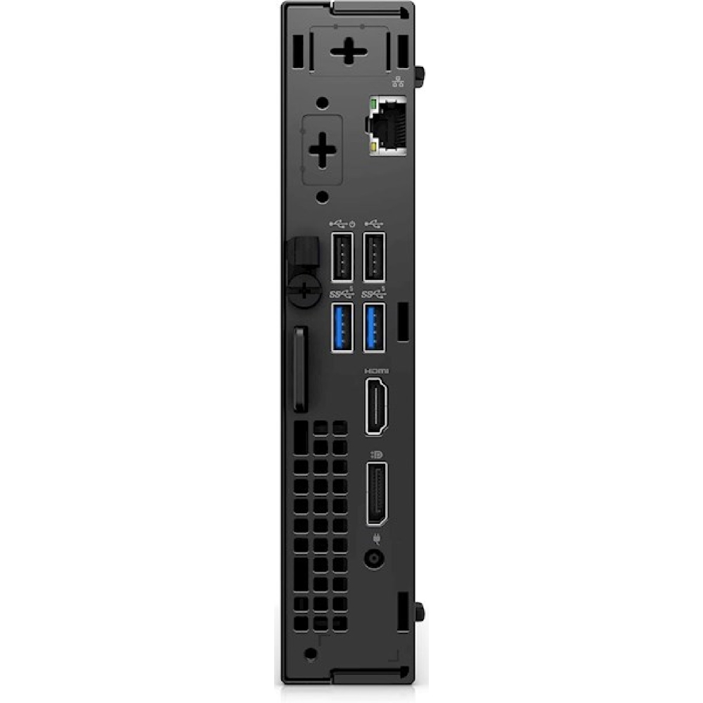 პერსონალური კომპიუტერი Dell OptiPlex 7010 MFF, i3-13100T, 8GB, 256GB, Integrated, Black