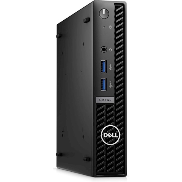 პერსონალური კომპიუტერი Dell OptiPlex 7010 MFF, i3-13100T, 8GB, 256GB, Integrated, Black