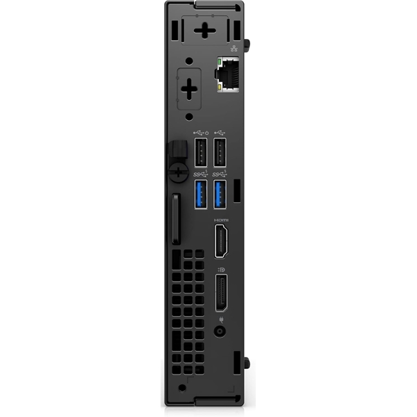 პერსონალური კომპიუტერი Dell OptiPlex 7010 MFF, i3-13100T, 8GB, 256GB SSD, Integrated, W11P, Black