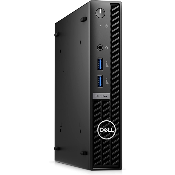 პერსონალური კომპიუტერი Dell OptiPlex 7010 MFF, i3-13100T, 8GB, 256GB SSD, Integrated, W11P, Black