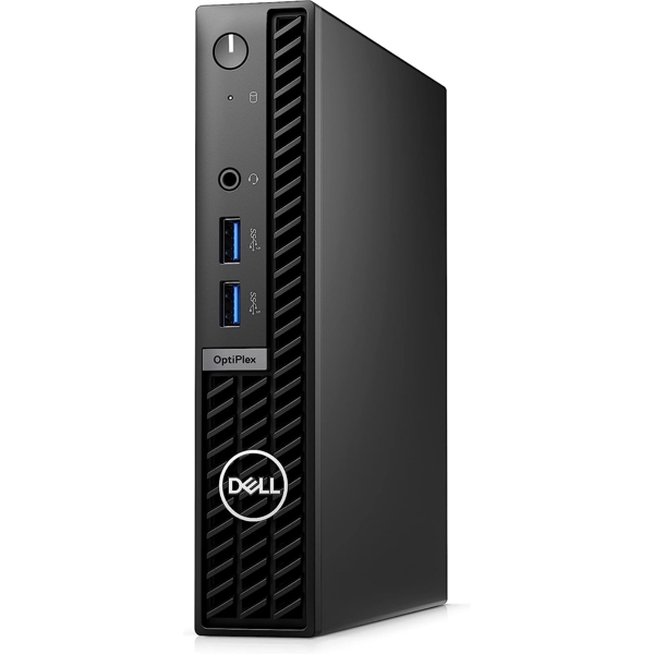 პერსონალური კომპიუტერი Dell OptiPlex 7010 MFF, i3-13100T, 8GB, 256GB SSD, Integrated, W11P, Black