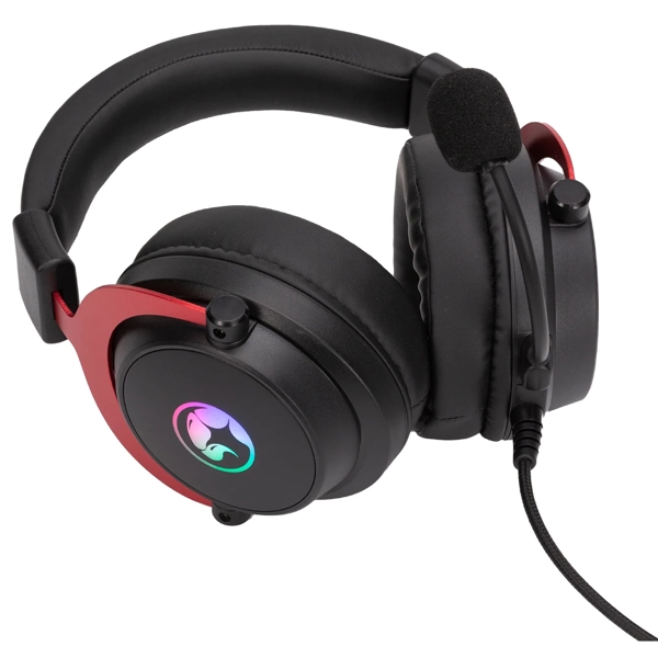 Marvo HG9067, Gaming Headset, Wired, USB, Black