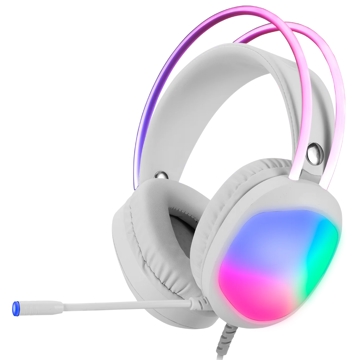 Marvo HG8959, Gaming Headset, Wired, USB, White