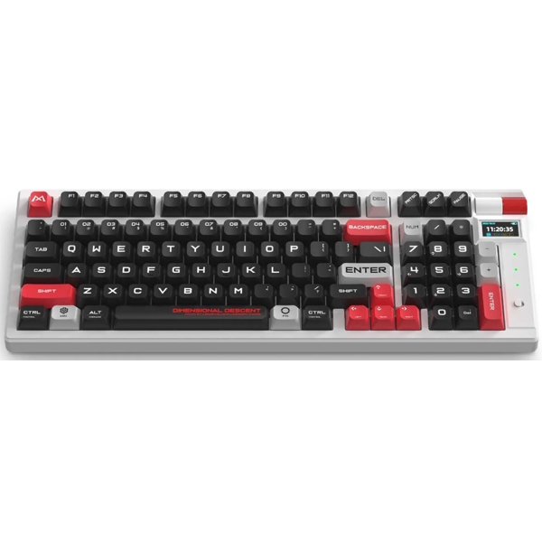 კლავიატურა Marvo KG991W, Wireless, RGB, USB-C, Gaming Keyboard, Grey